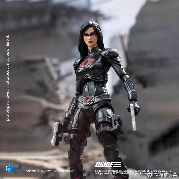 HIYA 1/18 G.I. Joe: Rise of Cobra Action Figure | Exqusite Mini | DMHTOY