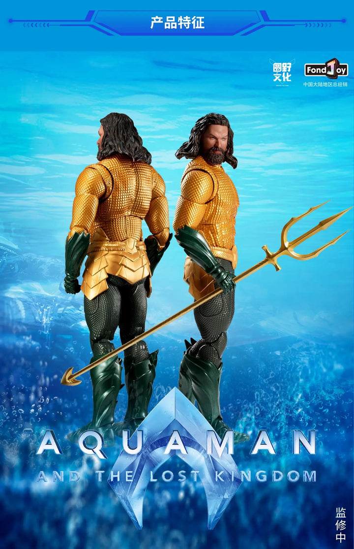 DMHTOY Fondjoy DC Aquaman And the Lost Kingdom 1/9 Aquaman Action Figure