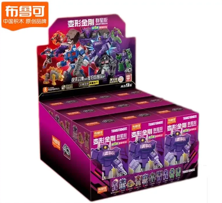 DMHTOY Blokees Figures Transformers Galaxy Version 04 Roll Out Blind Box