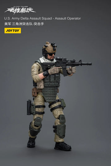 DMHTOY In Stock JOYTOY Hardcore Coldplay U.S.Army Delta Assault Squad 1/18 Action Figure