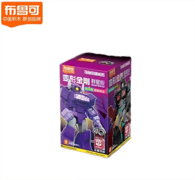 DMHTOY Blokees Figures Transformers Galaxy Version 04 Roll Out Blind Box