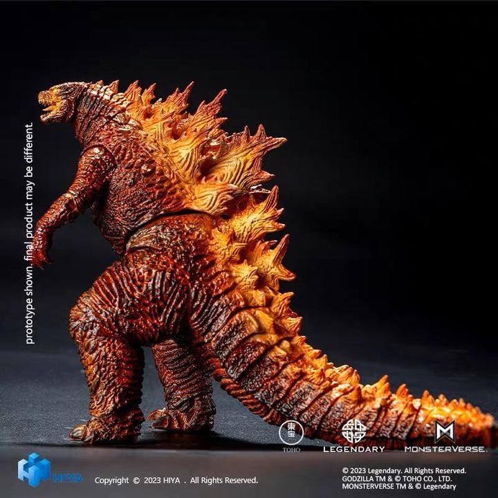 Pre order HIYA Burning Godzilla Action Figure Godzilla 2 King of the Monsters | DMHTOY