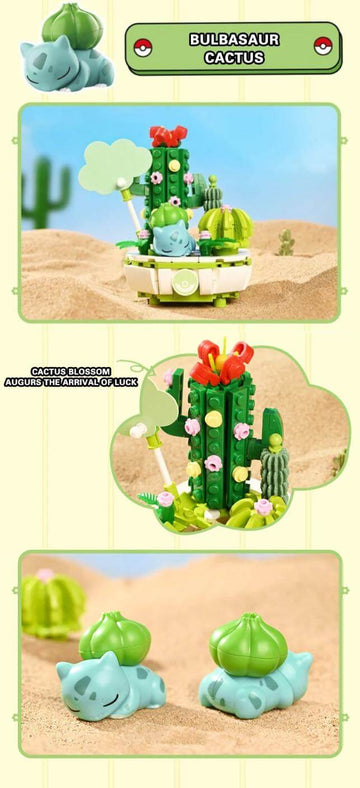 DMHTOY Keeppley Pokemon Building Blocks