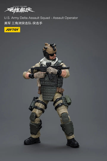 DMHTOY In Stock JOYTOY Hardcore Coldplay U.S.Army Delta Assault Squad 1/18 Action Figure