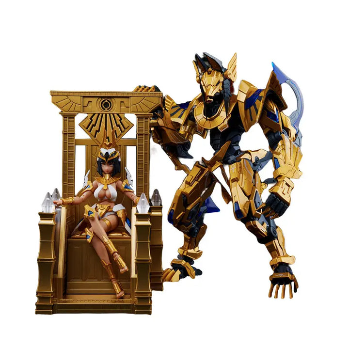 DMHTOY In Stock 1/10 Ms General The Seven Deadly Sins Gluttony Sin-01 Cleopatra Anubis Model Kit