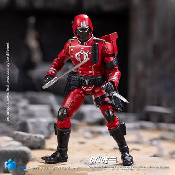 DMHTOY Pre order HIYA GIJOE Crimson Guard 1/18 Action Figure Exquisite Mini