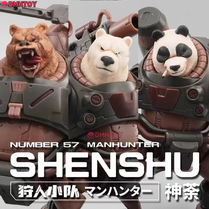 DMHTOY In Stock KEMO Fiftyseven No.57 Number 57 Manhunter Shen Shu 1/24 Scale Model Kit