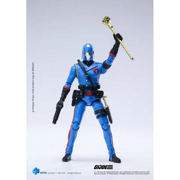 DMHTOY Pre order HIYA GIJOE Cobra Commander 1/18 Action Figure Exquisite Mini