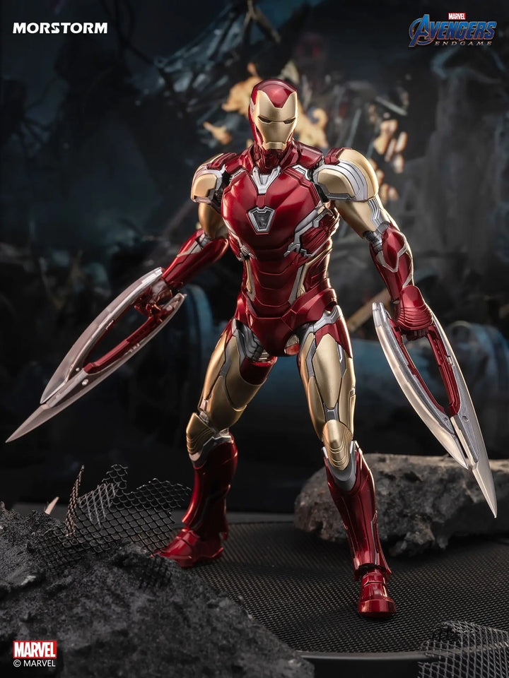 DMHTOY In Stock Morstorm Marvel Avengers Endgame Iron Man MK85 Plastic Model Kit