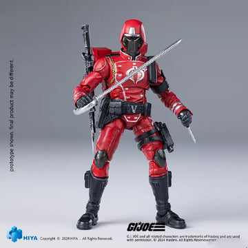 DMHTOY Pre order HIYA GIJOE Crimson Guard 1/18 Action Figure Exquisite Mini