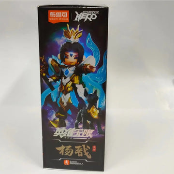 DMHTOY In Stock Bloks Hero Zhangfei Liubei Yangjian Assembly Model Kit