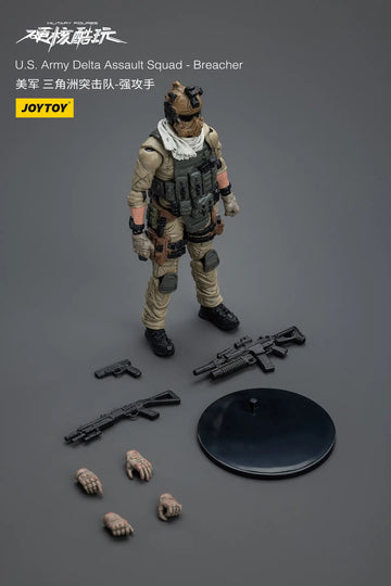 DMHTOY In Stock JOYTOY Hardcore Coldplay U.S.Army Delta Assault Squad 1/18 Action Figure