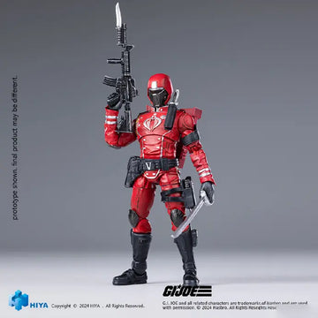 DMHTOY Pre order HIYA GIJOE Crimson Guard 1/18 Action Figure Exquisite Mini