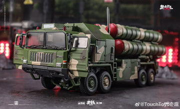 DMHTOY In Stock Touchtoys HQ-9BE Hellbird Yan Ji Missile Launching Vehicle Transformation Robot