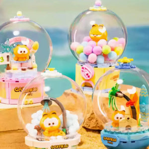 DMHTOY Garfield Family Crystal Ball Series Building Blocks