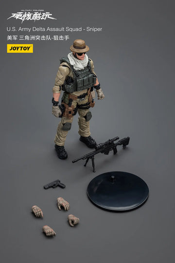 DMHTOY In Stock JOYTOY Hardcore Coldplay U.S.Army Delta Assault Squad 1/18 Action Figure