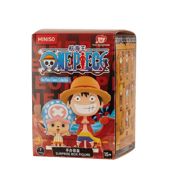 DMHTOY Miniso One Piece Luffy Blind Boxes Figures