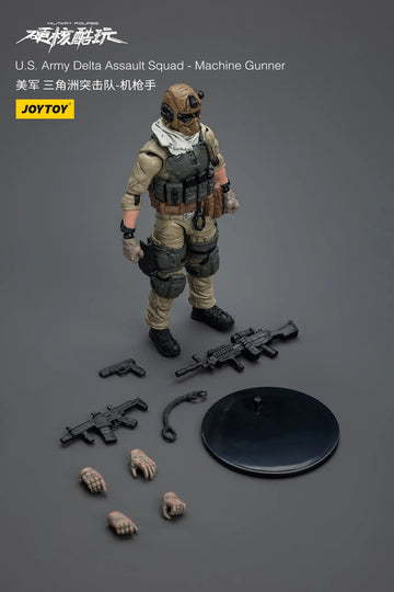 DMHTOY In Stock JOYTOY Hardcore Coldplay U.S.Army Delta Assault Squad 1/18 Action Figure