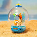 DMHTOY Garfield Family Crystal Ball Series Building Blocks