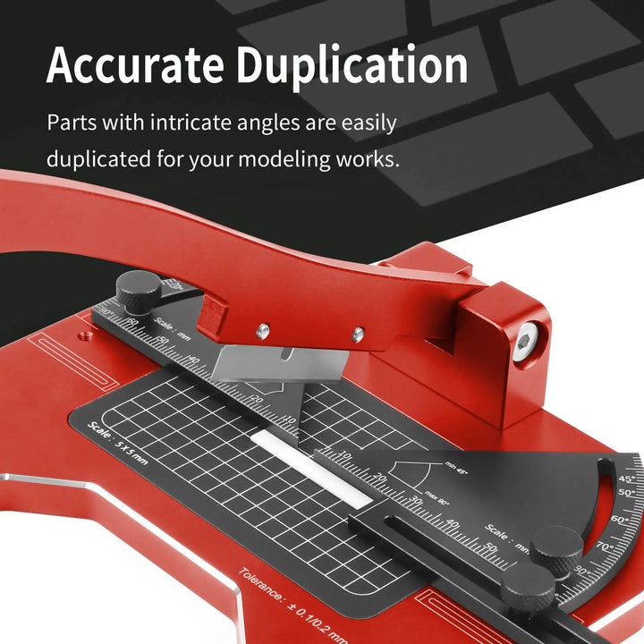 DMHTOY DSPIAE AT-CJ Angle Cutting Station ABS Sticks Plate Cutting Tools