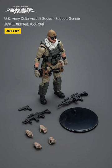 DMHTOY In Stock JOYTOY Hardcore Coldplay U.S.Army Delta Assault Squad 1/18 Action Figure