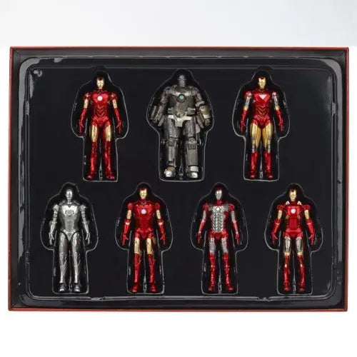 DMHTOY ZD Toy MARVEL Iron Man MK1 MK2 MK3 MK4 MK5 MK6 MK7 4" Action Figure