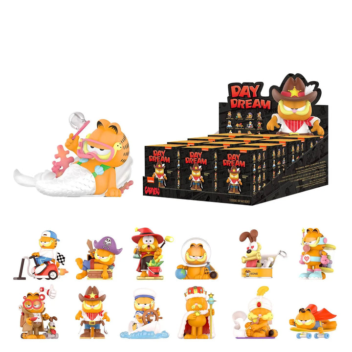 DMHTOY POPMART Day Dream Series Garfield Blind Box