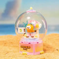 DMHTOY Garfield Family Crystal Ball Series Building Blocks