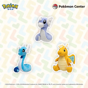 DMHTOY Pokemon Palm Series Mewtwo Mew Articuno Dragonite Plush Toys