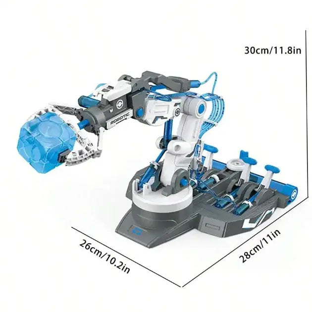 DMHTOY In Stock 3in1 Hydraulic Robot Arm Plastic Model Kit