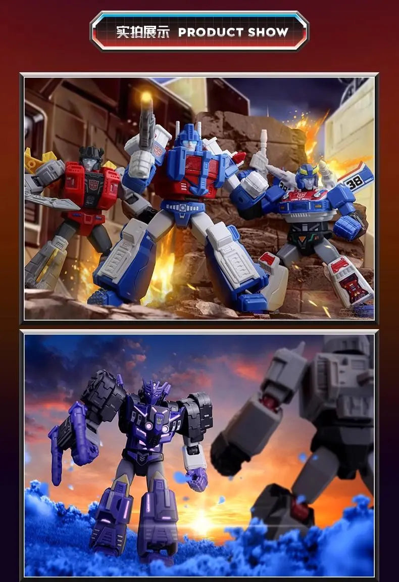 DMHTOY Blokees Figures Transformers Galaxy Version 04 Roll Out Blind Box