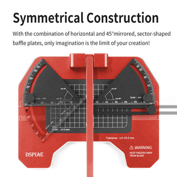 DMHTOY DSPIAE AT-CJ Angle Cutting Station ABS Sticks Plate Cutting Tools