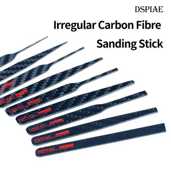 DSPIAE CFB-01 Irregular Carbon Fibre Sanding Stick Model Kit Tools For Military Model Gundam Model Kit