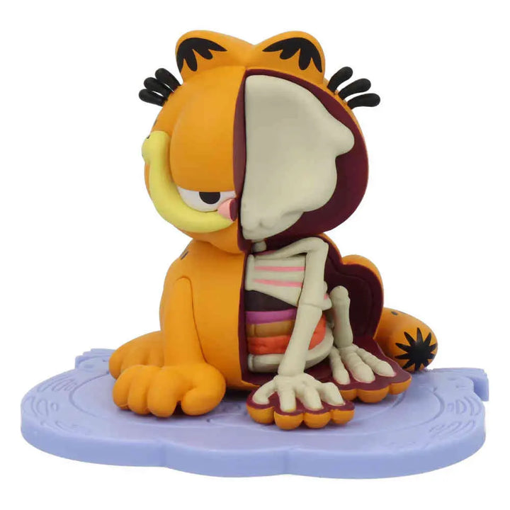 DMHTOY Mighty Jaxx Semi-anatomy Series Garfield Figurines Blind Box