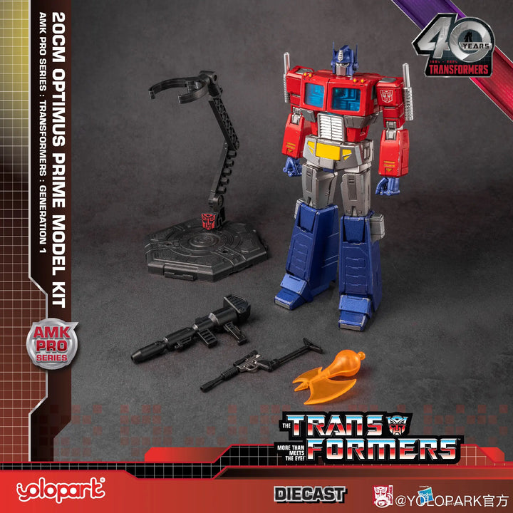 DMHTOY Pre order Yolopark AMK PRO Transformers G1 Optimus Prime Action Figure