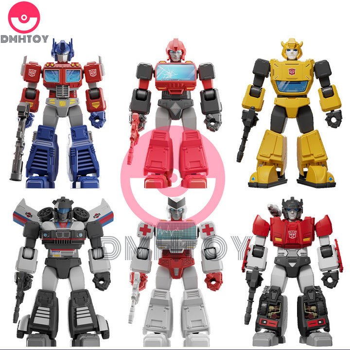 DMHTOY Bloks Transformers Primes Autobot Leaders Optimus Prime Bumblebee Action Mini Figures