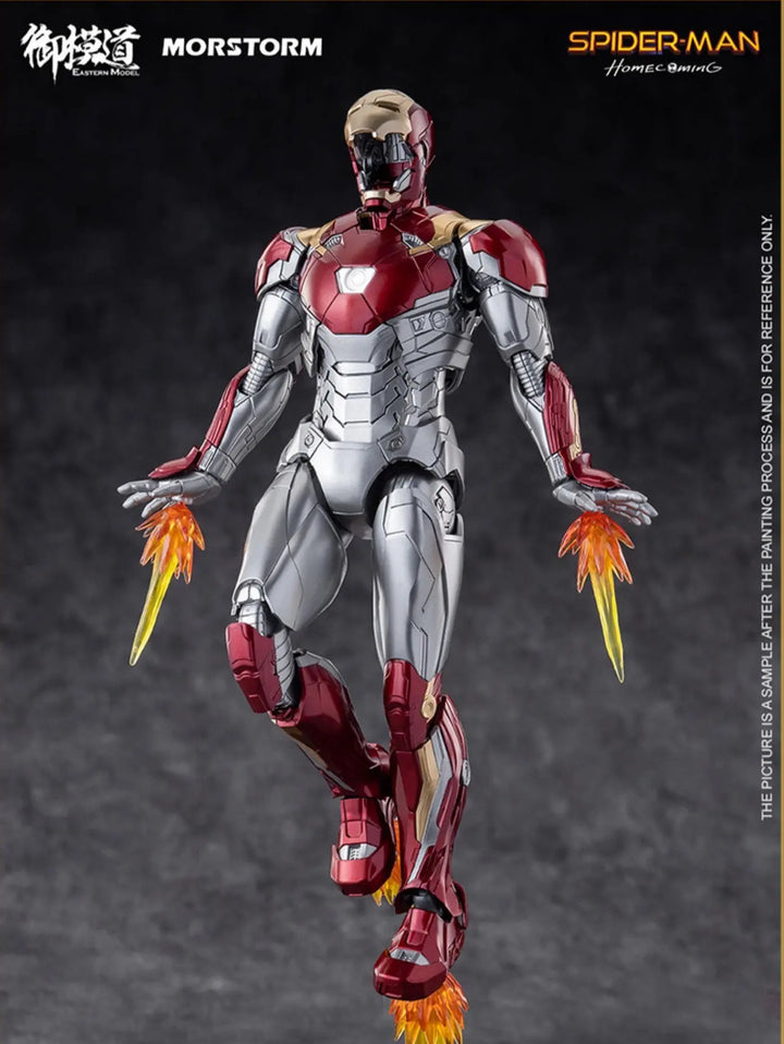 DMHTOY In Stock Morstorm & E-Model IronMan MARK XL VII Mark47 Marvel Avengers Series 1/9 Scale Plastic Model Kit