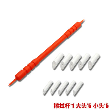 DMHTOY MSWZ MS046 Cleaning Wipe Pen 10pcs Stick for Military Building Model Kit