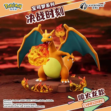 DMHTOY Pokemon Decisive Moment Series Charizaro Blastoise Venusaur Figurines