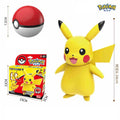 DMHTOY Pokemon Pikachu Slowpoke Snorlax Mew Eevee Lapras Gengar Model Kit