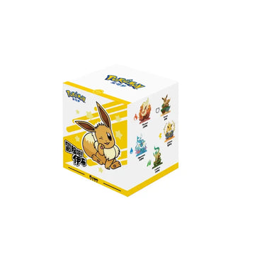 DMHTOY Funsm Pokemon Eevee Family Sylveon Umbreon Glaceon Jolteon Leafeon Mini Figure