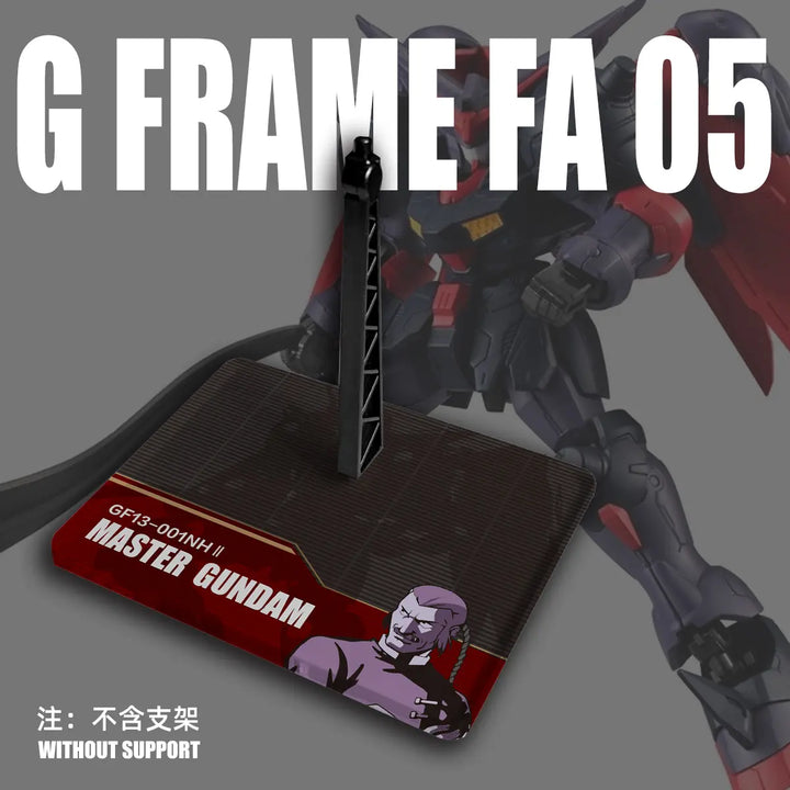 DMHTOY In Stock Plexiglass Customization Base for G FRAME FA 05 Mini Figure