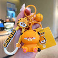 DMHTOY Garfield Family Cute Garfield Odie Keychain