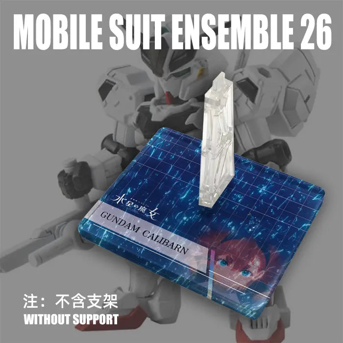 DMHTOY In Stock Plexiglass Customization Base for MSE26 Calibarn Immortal Justice Gyan