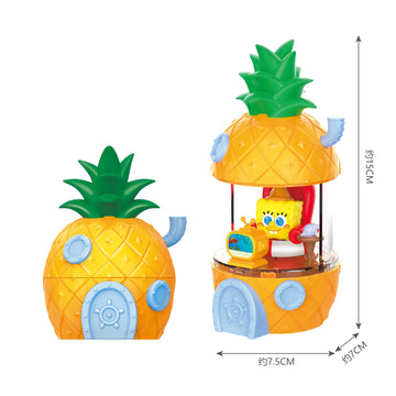 DMHTOY SpongeBob SquarePants Pineapple House Blind Box