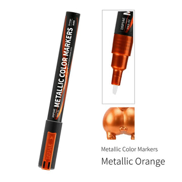 DSPIAE MKA01-12 Super Metallic Color Markers Pen Model Color Tools For Model Kit