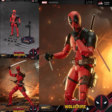 DMHTOY ZD Toy Deadpool 3 Deadpool & Wolverine 1/10 Action Figure Marvel