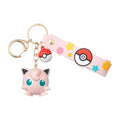 DMHTOY Funsm Pokemon GENGAR JIGGLYPUFF PIKACHU PLUSLE MINUN MEOWTH Keychain