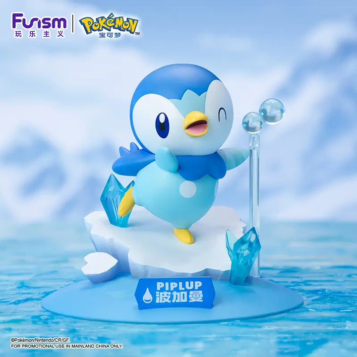 DMHTOY In Stock Funsm Pokemon TOGEPI PIPLUP PIKACHU GENGAR Mini Prime Figure