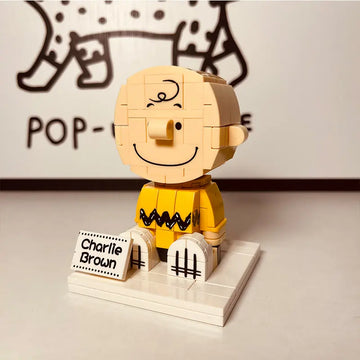 DMHTOY Charlie Brown Snoopy Mini Building Blocks